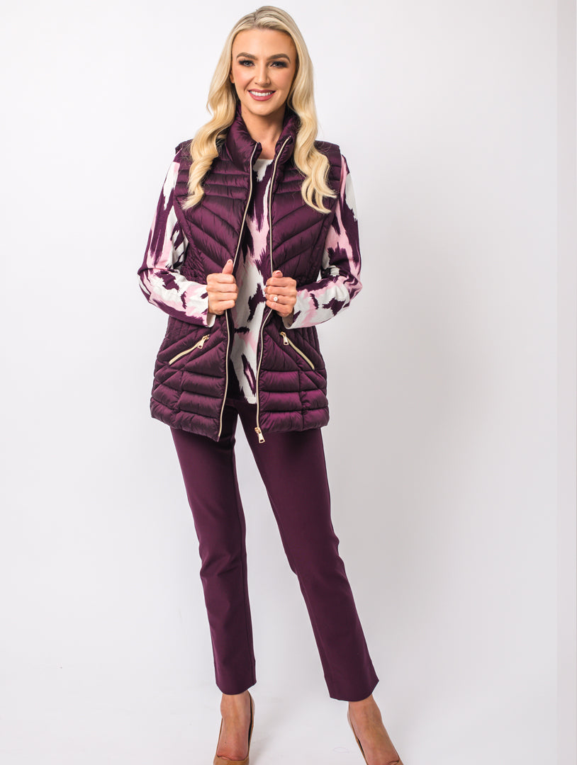 Luxury Gilet - Wine
