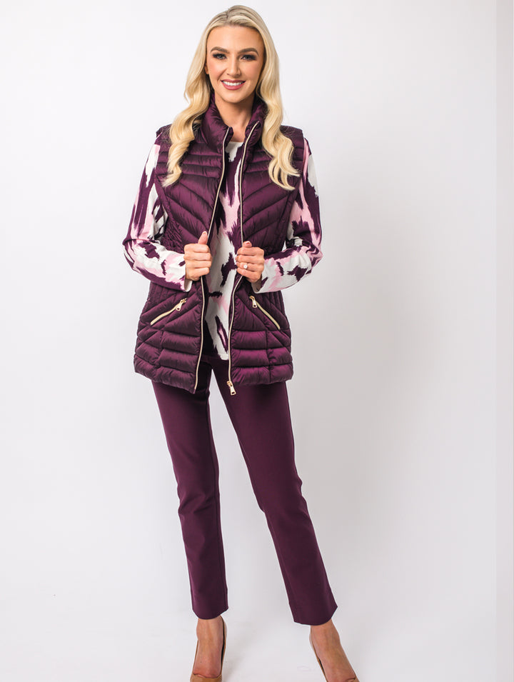 Luxury Gilet - Wine
