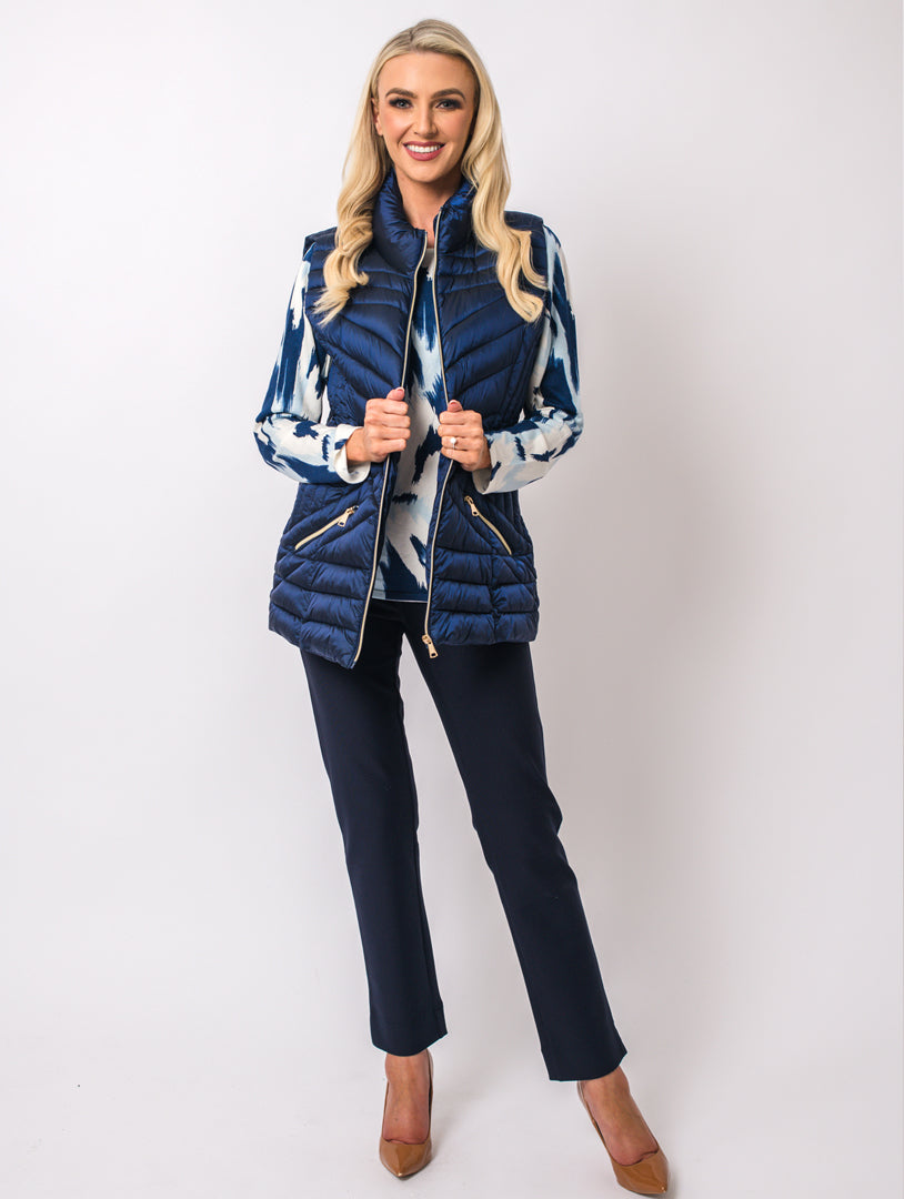 Luxury Gilet - Navy