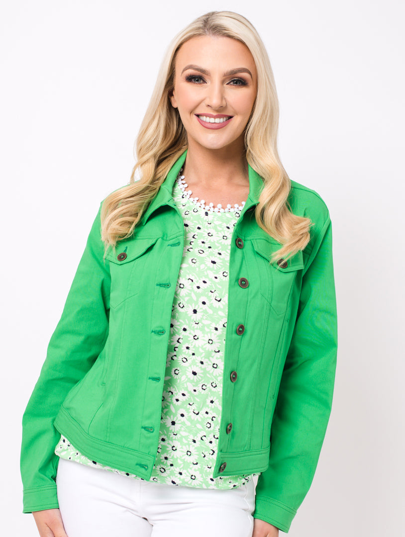 Casual Jacket - Jade (Due back in stock 1/6/24)
