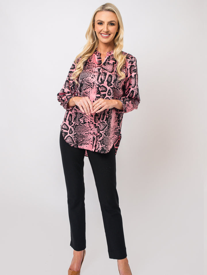 Print Blouse - Pink