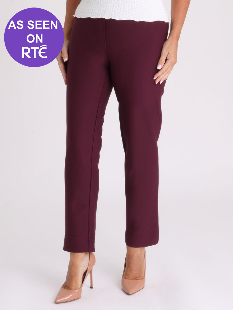 27" Lily Trousers - Wine