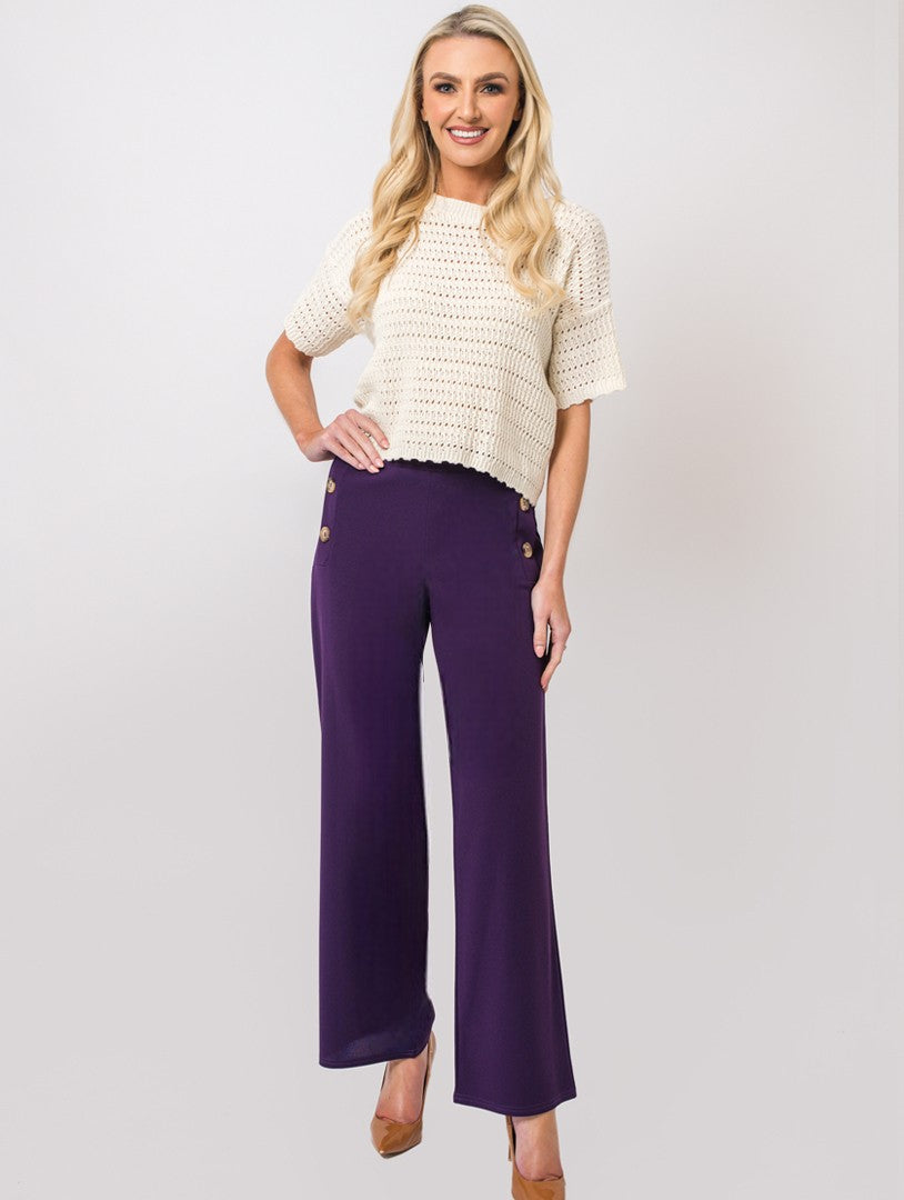 29" Katy Trousers - Damson
