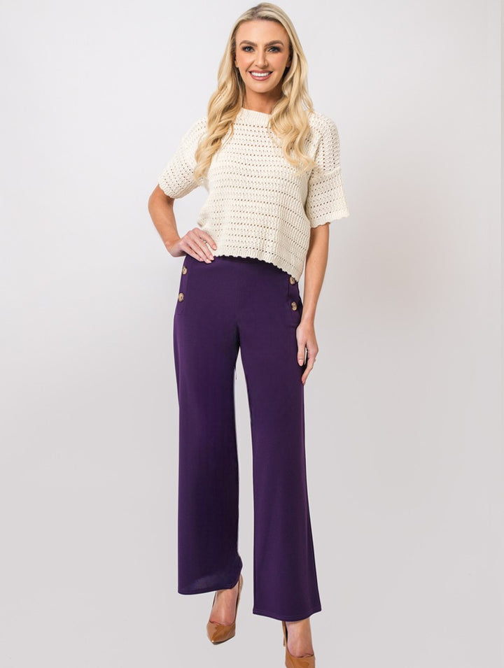 29" Katy Trousers - Damson