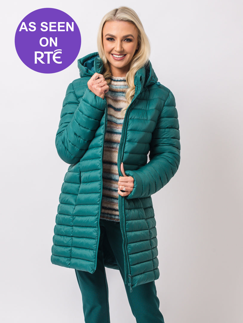 Stripe Knit - Teal Multi