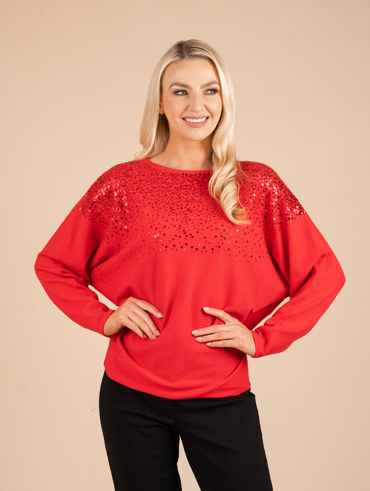 Luxury Knitwear - Red
