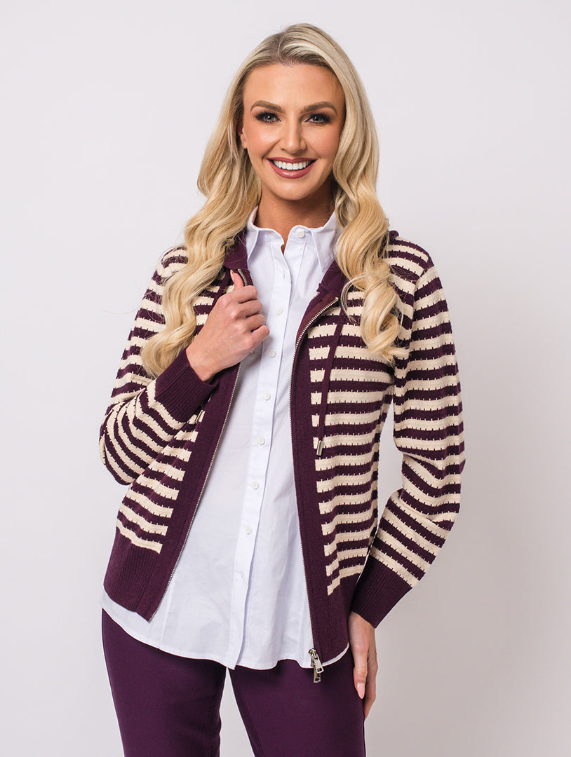 Luxury Zipper - Mulberry