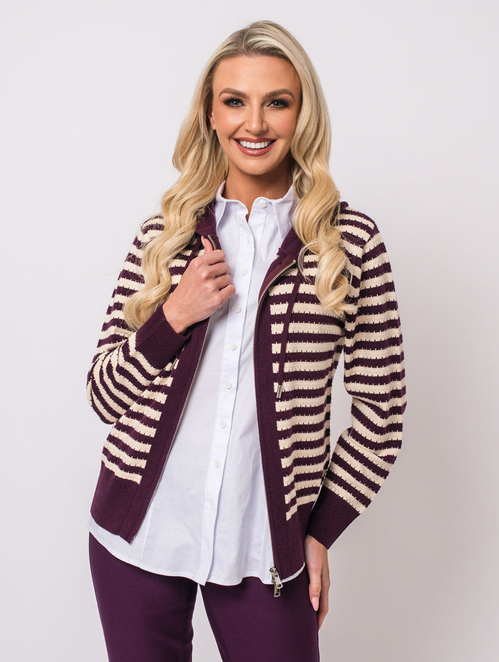 Luxury Zipper - Mulberry