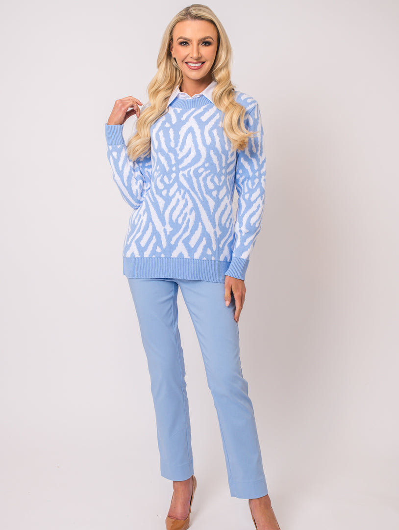 Pleat Cotton Shirt - White
