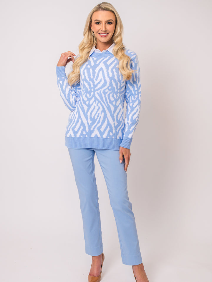 Pleat Cotton Shirt - White