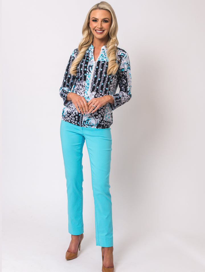 Zip Top - Turq