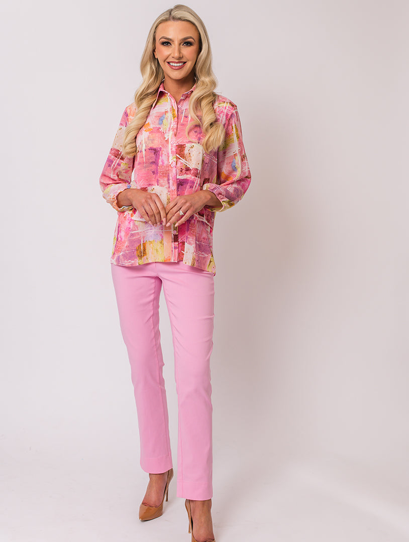 2 Pc Top - Cerise