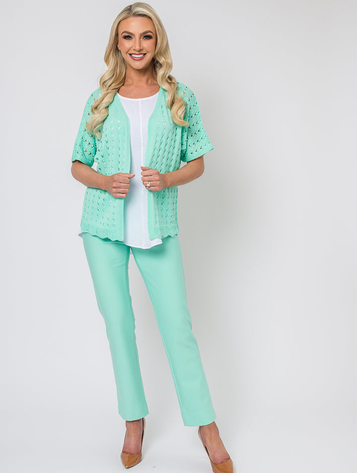 Batwing Cardigan - Mint