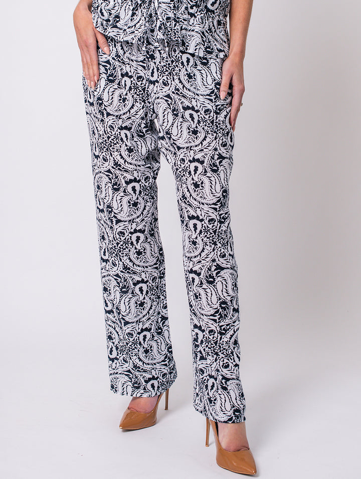 29" Elasticated Trouser - Navy