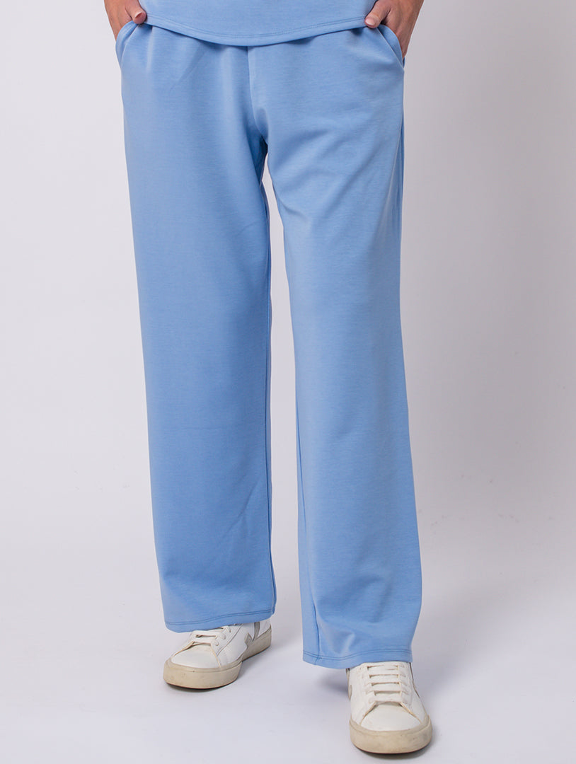 27" Casual Trouser - Baby Blue