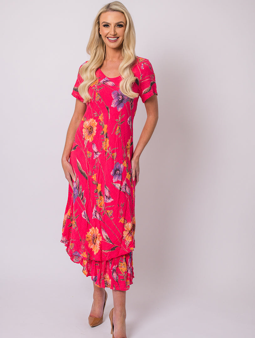 Print Dress - Strawberry