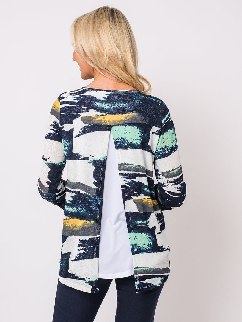 Split Back Top - Mint