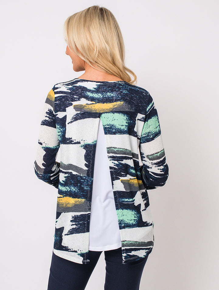 Split Back Top - Mint