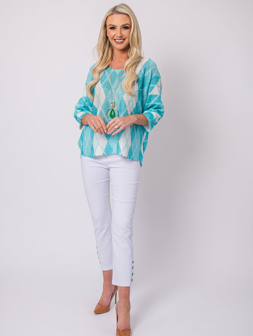 Diamond Top - Mint - One Size