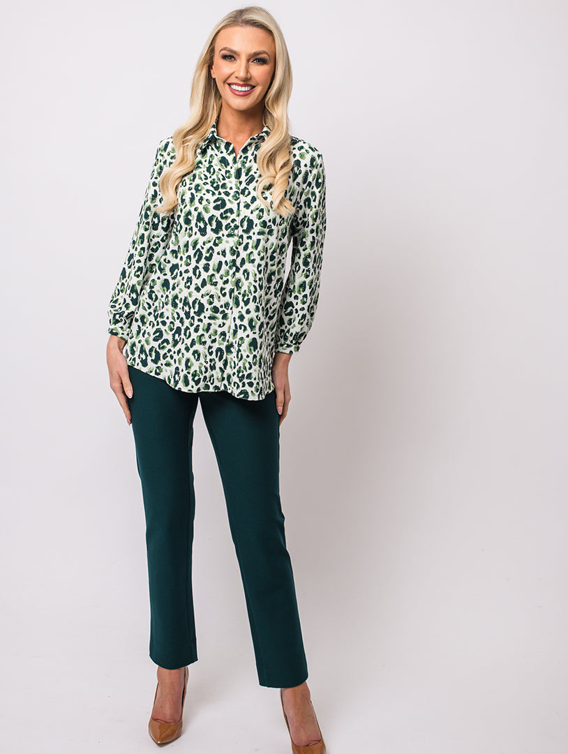 Diamond Blouse - Pine