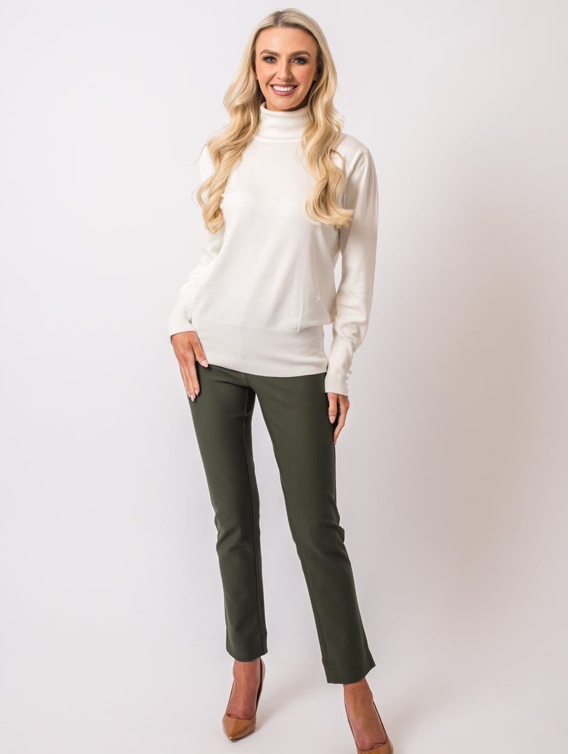 Luxury Polo neck - Ivory