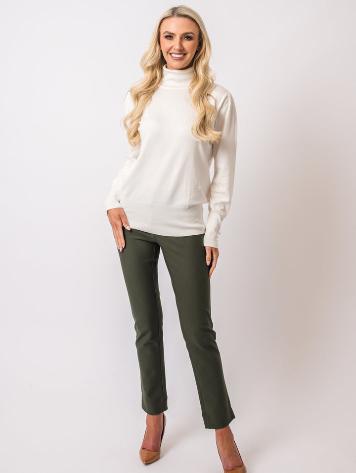Luxury Polo neck - Ivory