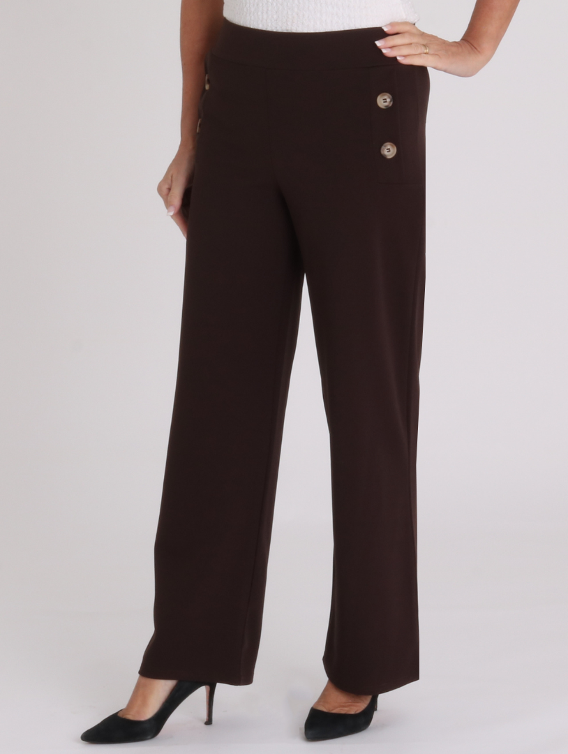 27" Katy Trousers - Chocolate