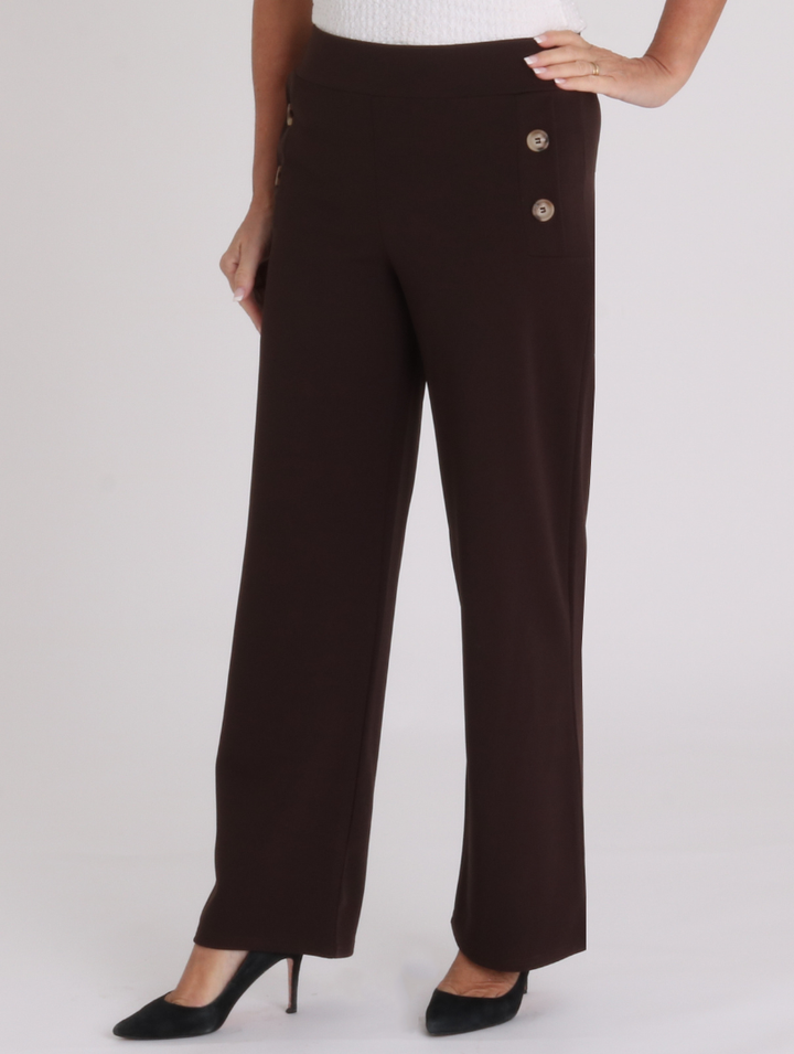 27" Katy Trousers - Chocolate