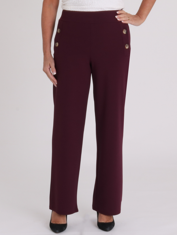 29" Katy Trousers - Wine