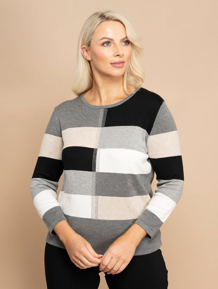 Luxury Knitwear - Black/Grey
