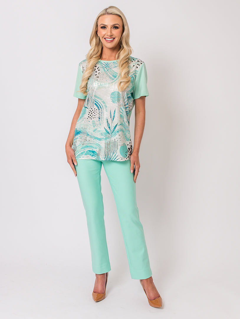 Foil Top - Mint Multi