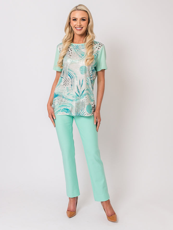 Foil Top - Mint Multi