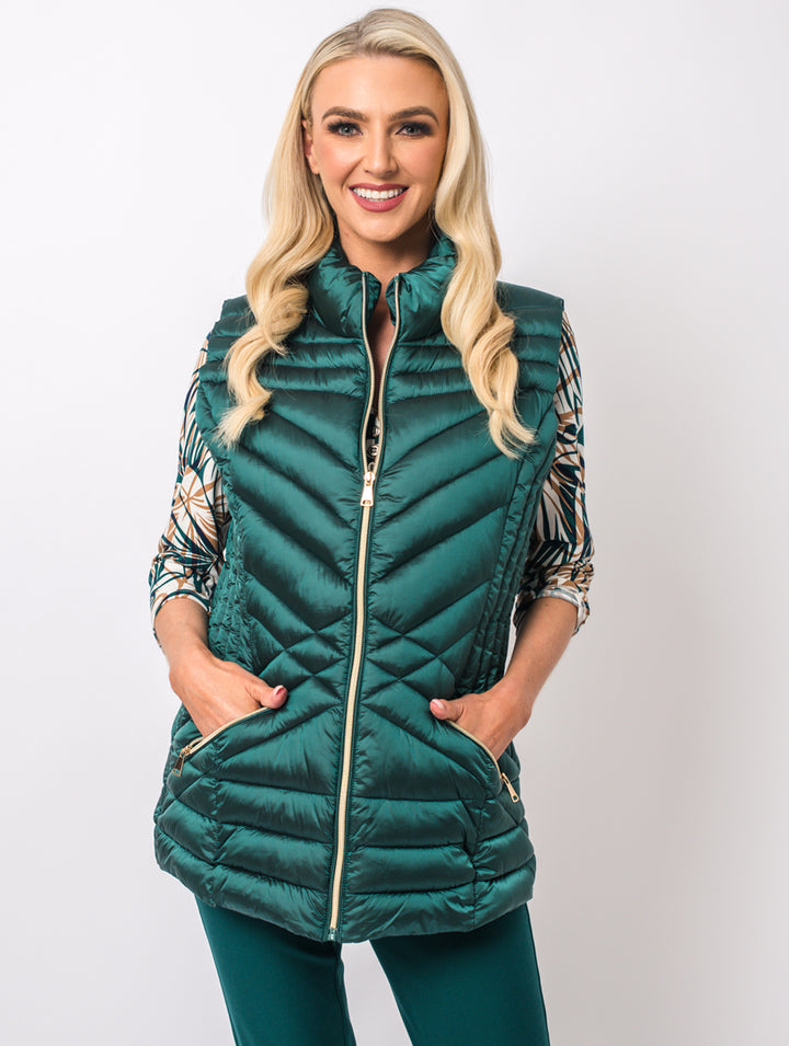 Luxury Gilet - Teal