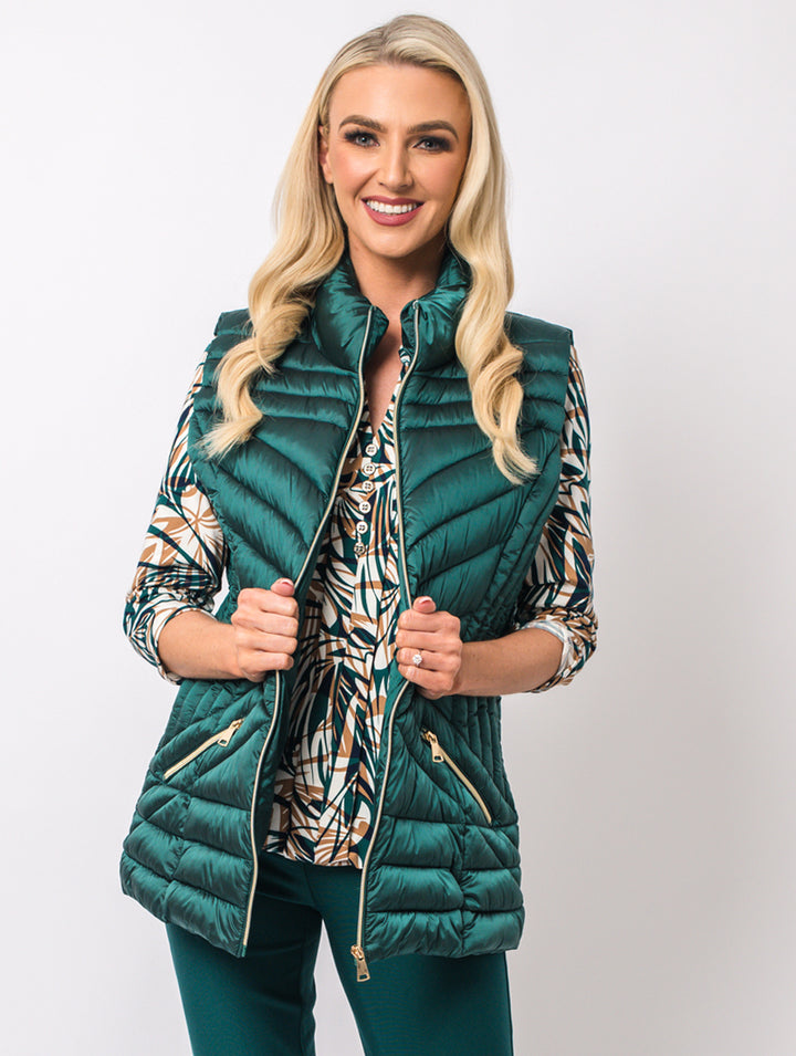 Luxury Gilet - Teal