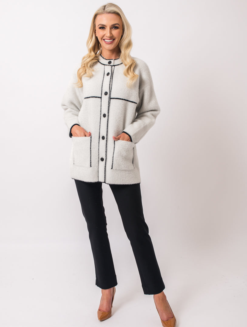 Luxury Jacket - Ivory Multi