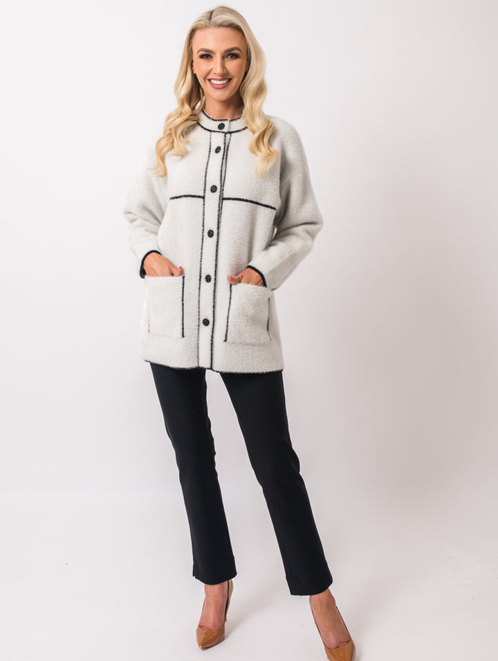 Luxury Jacket - Ivory Multi