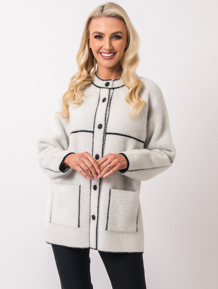 Luxury Jacket - Ivory Multi