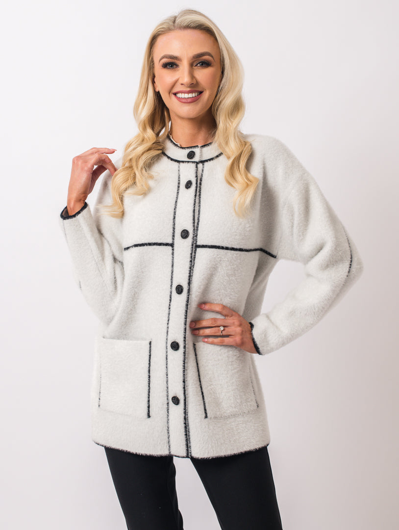 Luxury Jacket - Ivory Multi