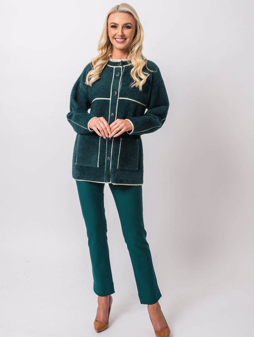Luxury Jacket - Teal Multi