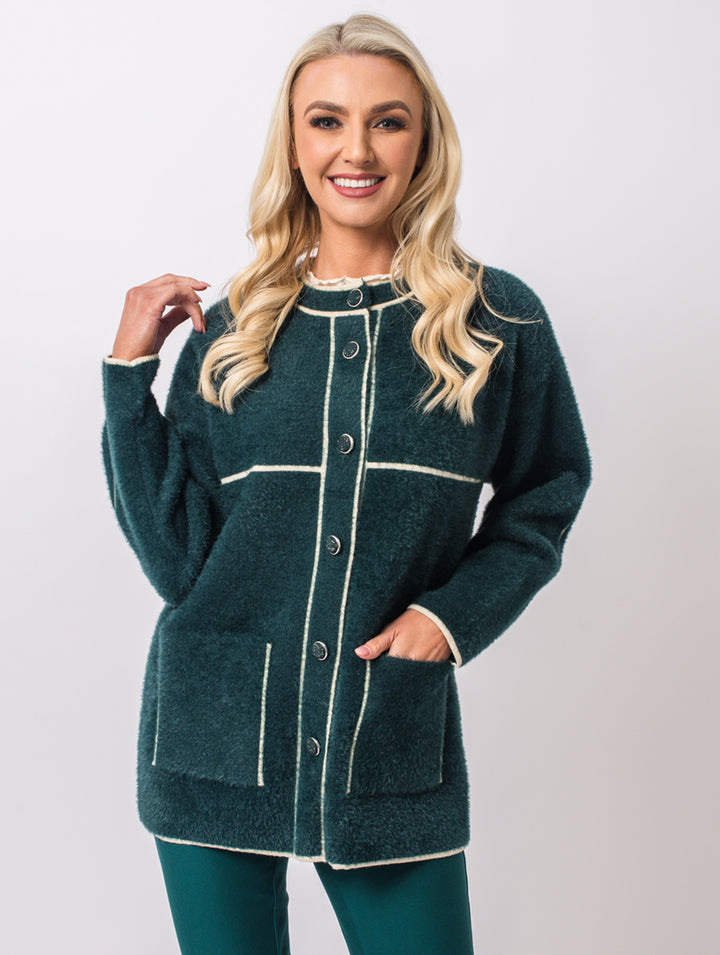 Luxury Jacket - Teal Multi