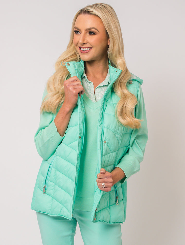 Luxury Gilet - Mint