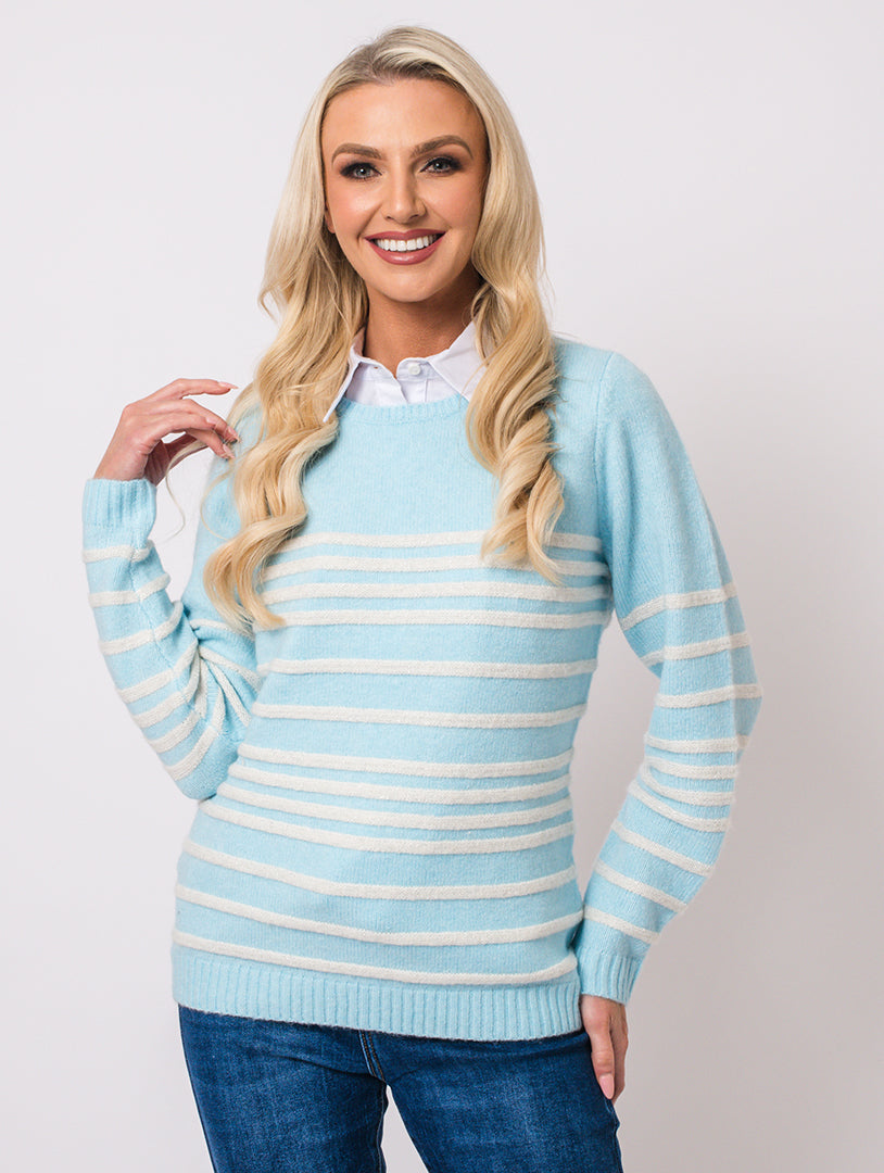 Luxury Knit - Soft Blue