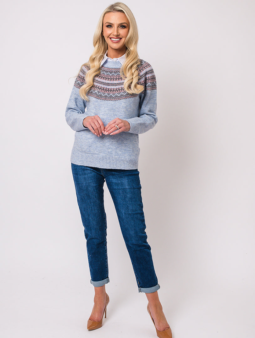 Luxury Knit - Blue Multi
