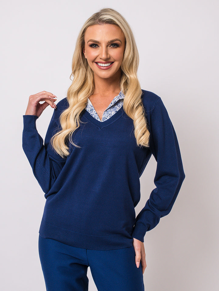 Shirt Jumper - Royal