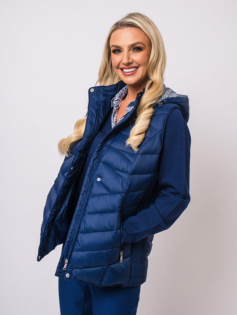 Luxury Gilet - Royal