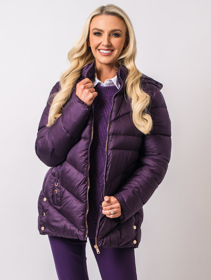 Luxury Jacket - Damson