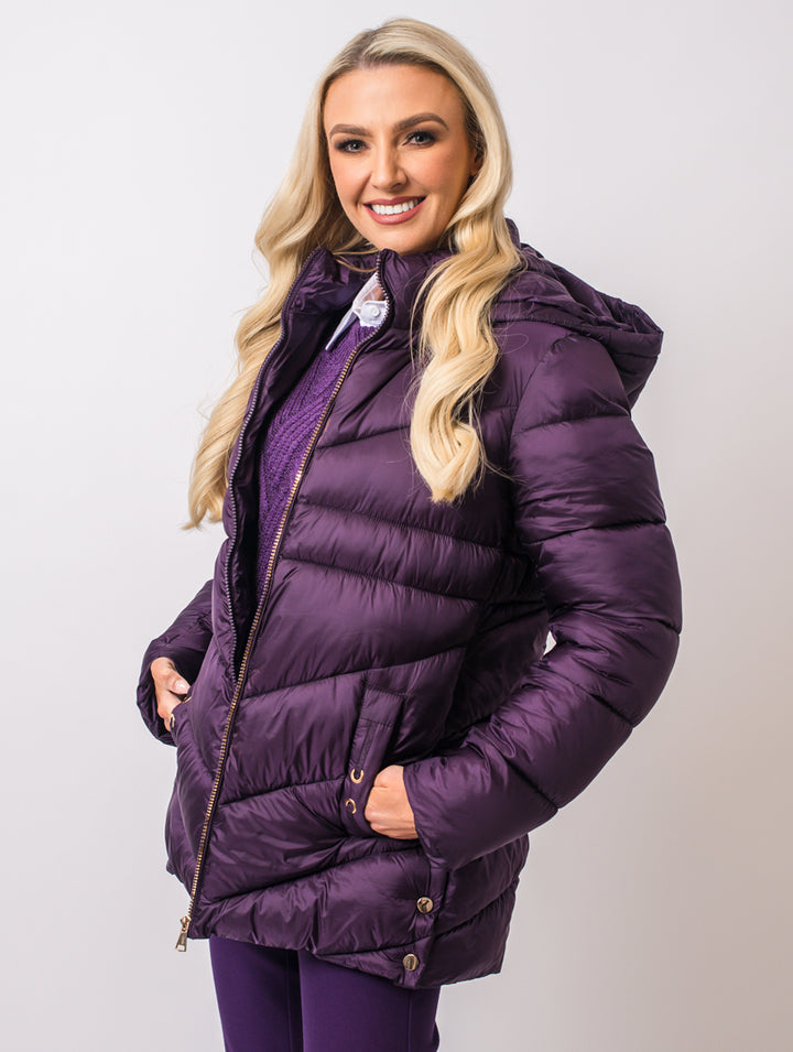 Luxury Jacket - Damson