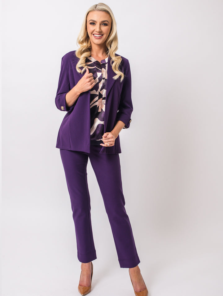 Olivia Jacket - Damson
