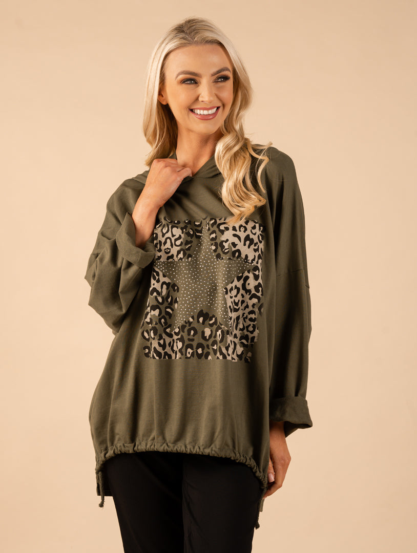Hoodie - Khaki