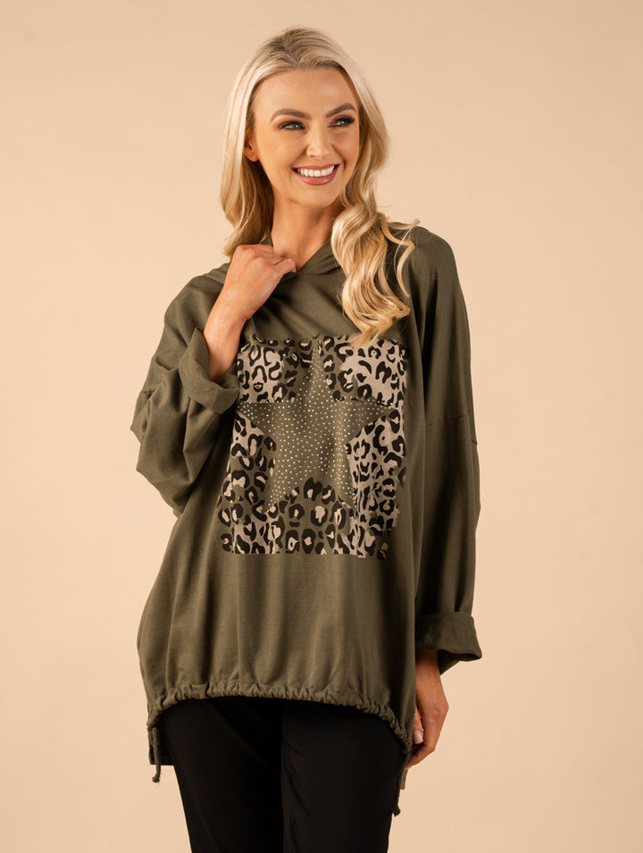 Hoodie - Khaki